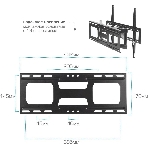 Кронштейн для ТВ ARM MEDIA COBRA-51 черный (max VESA 400x400 мм., настенный, наклонно-поворотный, max 35 кг), фото5