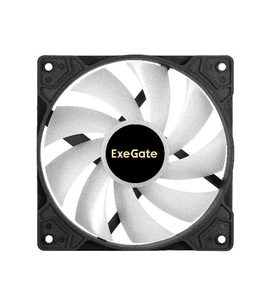 Вентилятор для корпуса ExeGate EX12025HM3PM.FRGb.5CS черный, 120 мм, 1200 об/мин, 24 дБ, 3 pin