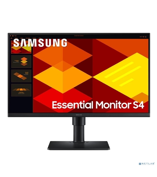 Монитор 24' Samsung LS24D400GAIXCI IPS 1920x1080, 100 Гц, 5 мс, 16:9, 250 кд/м2, 2xHDMI, 1хDP, 2хUSB 2.0, черный