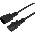 Шнур сетевой Rexant IEC 320 C13 – IEC 320 C14 3x0,75мм², 0,6м, фото2