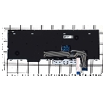 Клавиатура для ноутбука Lenovo Thinkpad P15 T15g черная с подсветкой, фото 1