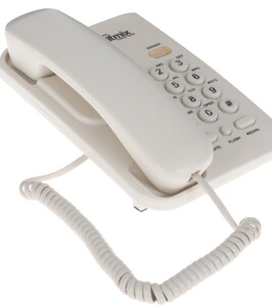 Телефон проводной Ritmix RT-311 белый