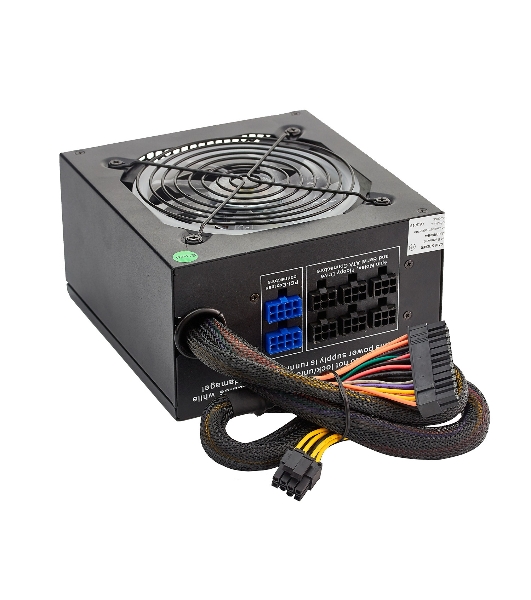 Блок питания ExeGate EVO800 (EX280441RUS), 800Вт, 120мм, модульный, черный