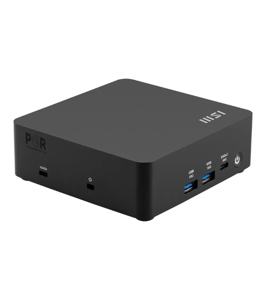 Мини ПК MSI Cubi NUC AI 1UMG-043XRU Core Ultra 5 125H (1.2) 16Gb SSD 512Gb Graphics CR без ОС 2xGbitEth WiFi BT 120W черный (9S6-B20911-043)