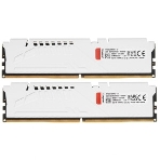 Оперативная память Kingston Fury Beast, DDR5, 32Gb (1x32Gb), 5600MHz, CL36, DIMM, с радиаторами, белый, фото13