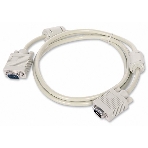 Кабель Gembird/Cablexpert VGA Premium,15M/15M, 1.8м, тройн.экран, феррит.кольца, черный, пакет, фото5