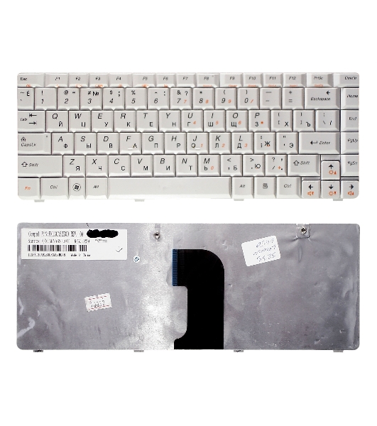 Клавиатура для ноутбука Lenovo IdeaPad U450 E45 белый