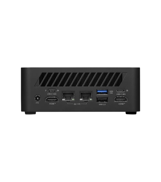 Мини-компьютер MSI Cubi Z AI 8M AMD Ryzen 7 8845HS (3.8GHz), 16Gb DDR5(2*8GB), 1TB SSD M.2, AMD Radeon Graphics, WiFi, BT, no keyboard&mouse, noOS, 1y war-ty