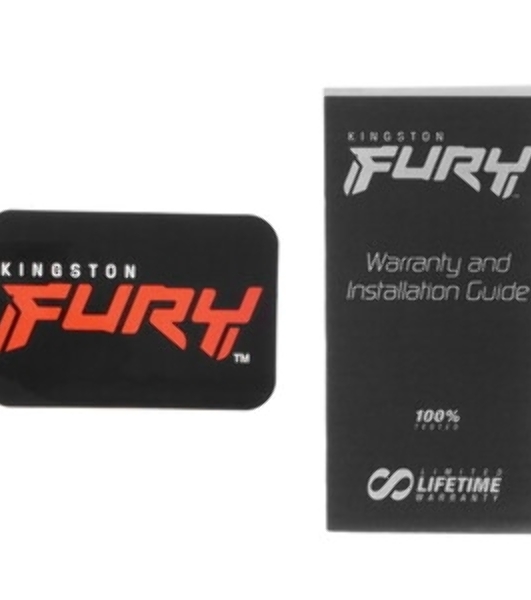 Оперативная память Kingston Fury Beast, DDR5, 32Gb (1x32Gb), 5600MHz, CL36, DIMM, с радиаторами, белый