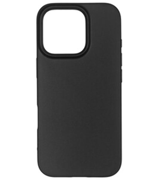 Чехол (клип-кейс) BoraSCO для Apple iPhone 16 Pro Microfiber Case черный (73691)