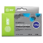 Картридж струйный Cactus CS-EPT1712 17XL голубой (10 мл) для Epson Expression Home XP-33/103/203/207/303/306/403/406, фото2