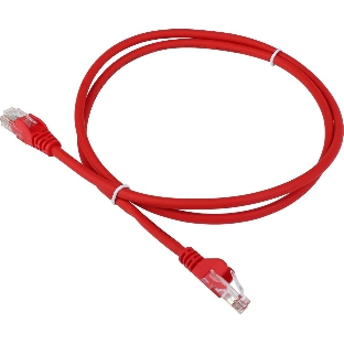 Патч-корд LANMASTER LSZH UTP cat.5e, 10 м, красный