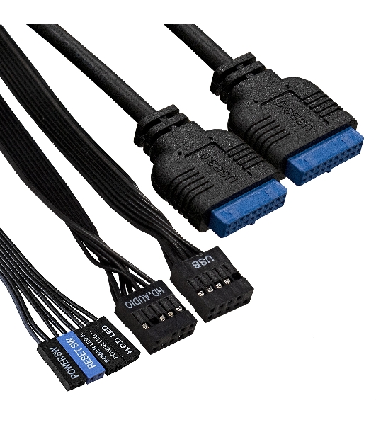 Компьютерный корпус Minitower ExeGate BA-309U2-UNS500 (mATX, БП UNS500 с вент. 12см, 1хUSB+2хUSB 3.0, HD аудио, черный)