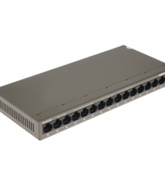 Коммутатор Tenda TEG1016M неуправляемый 16-портовыйGigabit Ethernet