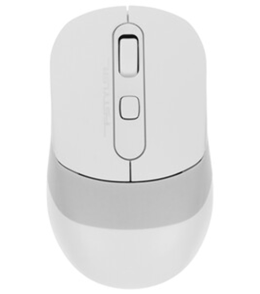 Мышь беспроводная A4Tech Fstyler FB10C белый/серый, 2000 dpi, радиоканал, Bluetooth, USB, кнопки - 4