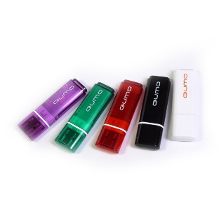 Флешка USB 2.0 QUMO 16Gb Optiva 01 зеленый QM16GUD-OP1-green
