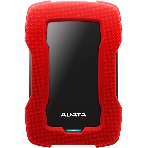 Внешний HDD 2.5' ADATA HD330, 2TB, USB 3.2 Gen 1 Type-A, 5400 rpm, красный, фото4