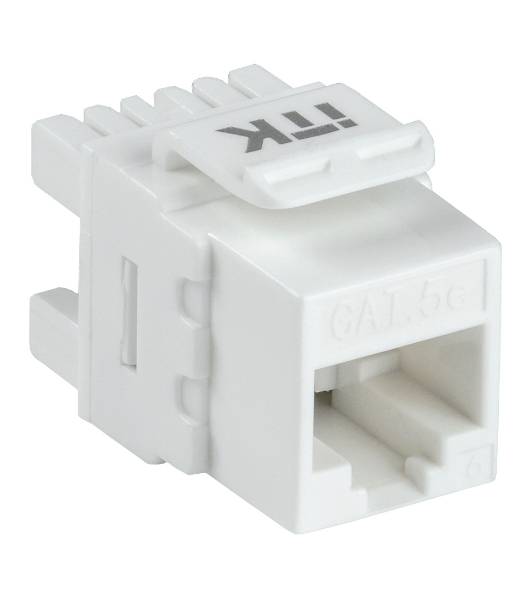Модуль Keystone Jack кат. 5E UTP 110 IDC 180 град. CS1-1C5EU-12 ITK