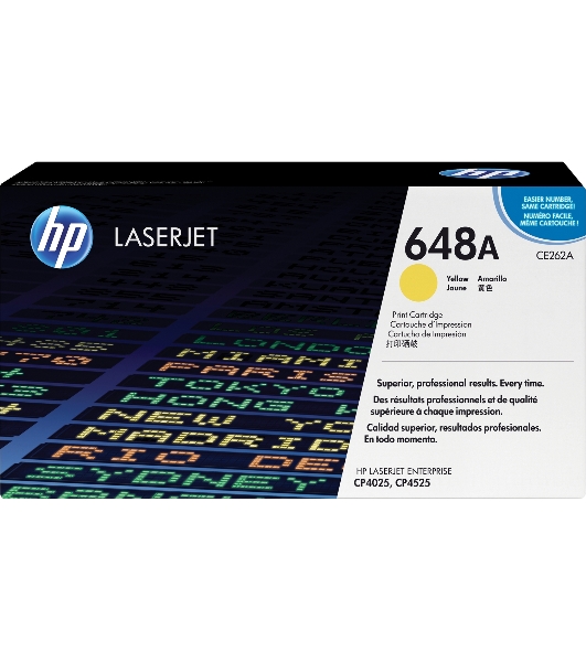 Картридж лазерный HP CE262A желтый для CLJ CP4025/CP4525 11000 стр.