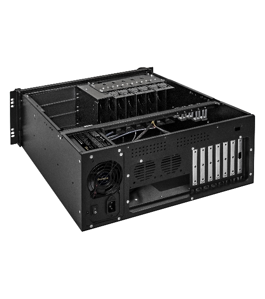 Серверный корпус ExeGate EX293565RUS Pro 4U480-06/4U4021S (RM 19', высота 4U, глубина 480, БП 1000ADS, USB)