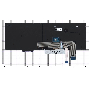Клавиатура для ноутбука Lenovo Thinkpad T15p P15v черная