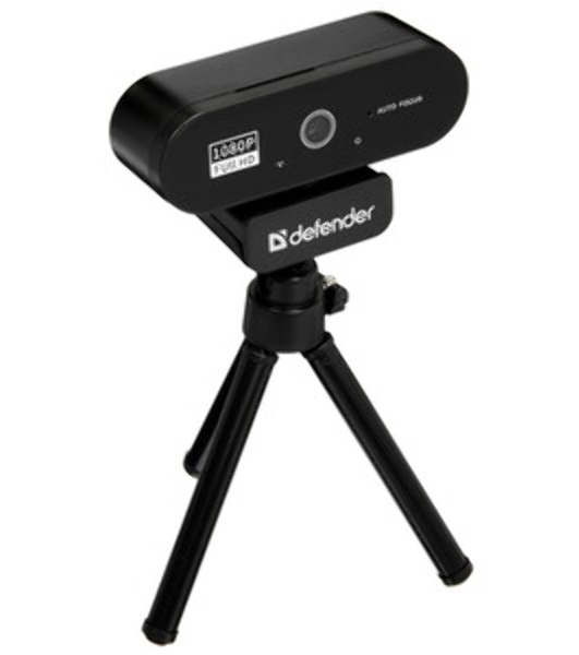 Веб-камера G-lens 2580 FullHD 1920x1080, 30 кадр/с, USB Type-A, микрофон (шумоподавление), автоматическая фокусировка, автоосвещение, штатив в комплекте