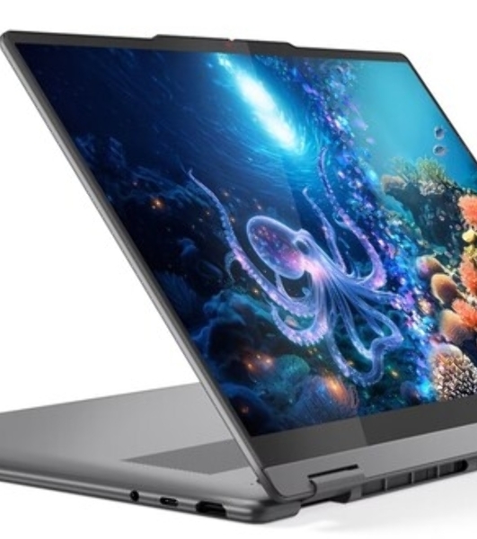 Ноутбук Lenovo Yoga 7 2-in-1 14ILL10 Intel Core Ultra 7 256V 2200MHz/14'/1920x1200 OLED/16GB/512GB SSD/Intel Arc Graphics/Wi-Fi/Bluetooth/Windows 11 Pro (83JQ007YRK_Win11P) Grey
