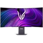 Монитор 45' LG UltraGear 45GX90SA-B OLED 3440x1440, 240 Гц, 0.03 мс, 21:9, 1300 кд/м² (пиковая), 2×HDMI 2.1, DP 1.4, USB-C (65 Вт PD), USB Hub, 3.5 Jack, динамики (2×7 Вт), DisplayHDR True Black 400, FreeSync Premium, G-Sync Compatible, изогнутый (800R), черный, фото18