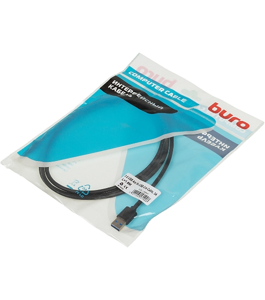 Кабель Buro BHP USB-TPC-1.8 USB 3.0 A(m) USB Type-C (m) 1.8м черный