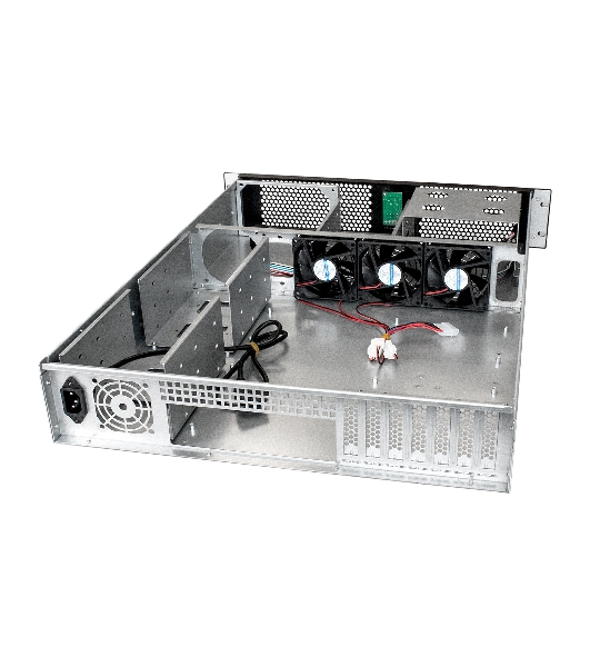 Серверный корпус ExeGate Pro EX284977RUS 2U650-08 (RM 19', высота 2U, глубина 650, БП 500ADS, 2*USB)