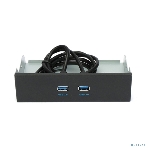 Планка USB 3.0 на переднюю панель 5.25' Gembird FP5.25-USB3-2A, USB, 2xUSB-A 3.0, USB, фото9