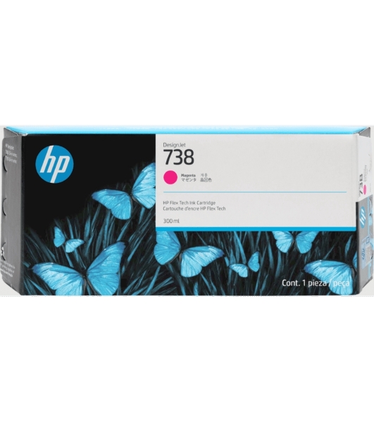 Картридж струйный HP 738 300мл Magenta DesignJet Ink Cartridge