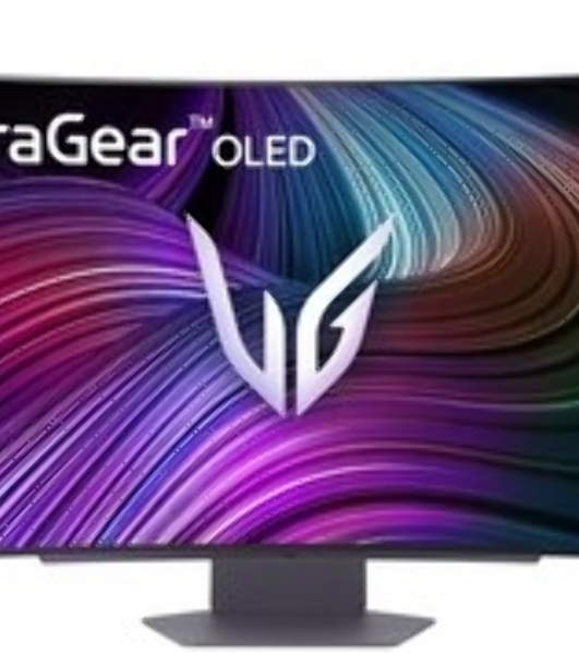 Монитор 45' LG UltraGear 45GX90SA-B OLED 3440x1440, 240 Гц, 0.03 мс, 21:9, 1300 кд/м² (пиковая), 2×HDMI 2.1, DP 1.4, USB-C (65 Вт PD), USB Hub, 3.5 Jack, динамики (2×7 Вт), DisplayHDR True Black 400, FreeSync Premium, G-Sync Compatible, изогнутый (800R), черный