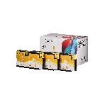 Набор струйных картриджей Sakura CZ136A (№711 Yellow 3-pack) для HP, желтый, 26 мл. (3шт), фото 1