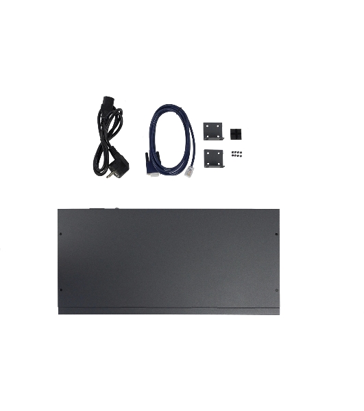 Коммутатор ORIGO Managed L3 Switch 24x1000Base-T PoE, 4x10Gbase-X SFP+, PoE Budget 370W, RJ45 Console, 19' w/brackets