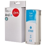 Картридж струйный Sakura B3P19A (№727 Cyan) для HP, голубой, 130 мл., фото5