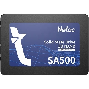 Накопитель SSD Netac SA500, 2Tb, SATA III, 2.5', R/W 530/475