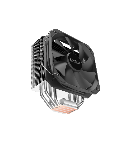 Кулер PCCooler Paladin 400 S115X/1200/1700/AM4 (20 шт/кор, TDP 200W, PWM FAN, 4 тепловые трубки 6мм, 800-1600RPM, 18-28,6dBa)