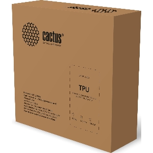 Пластик для принтера 3D Cactus CS-3D-TPU-0.8KG-GREY TPU d1.75мм 0.8кг 1цв.