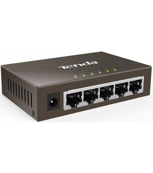 Коммутатор Tenda TEG1005D5-портовый гигабитный настольный