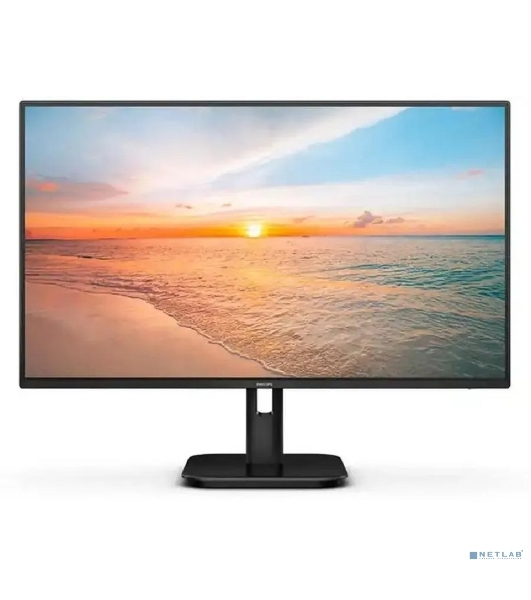 Монитор 23.8' Philips 24E1N1200A IPS 1920x1080, 120 Гц, 4 мс, 16:9, 300 кд/м², HDMI 1.4, DP 1.2, VGA, 3.5 мм, динамики (2x2 Вт), черный