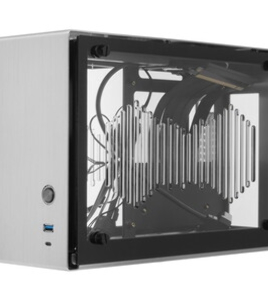 Компьютерный корпус ZALMAN MINITOWER MITX W/O PSU M2 MINI серебристый