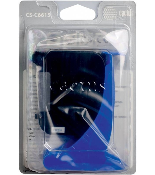 Картридж струйный Cactus CS-C6615 черный (42 мл) для №15 HP DJ 810c/816c/825c/840c/843c/845c