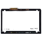 Модуль (матрица + тачскрин) LP156WF6(SP)(B1) черный, фото2