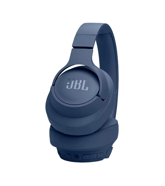 Беспроводные/проводные наушники JBL Tune 770NC синий, полноразмерные, Bluetooth + проводной, активное шумоподавление, до 70 ч