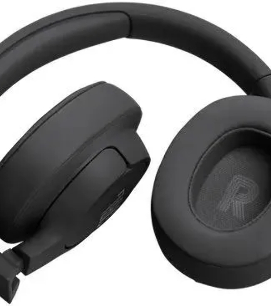 Беспроводные/проводные наушники JBL Tune 720BT черный, полноразмерные, Bluetooth + проводной, быстрая зарядка