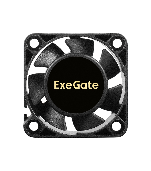 Вентилятор для корпуса ExeGate ExtraPower EP04010S3P-5 черный, 40 мм, 7500 об/мин, 35 дБ, 3 pin