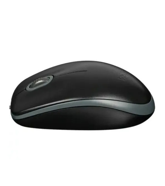 Мышь проводная Logitech M110 Silent черный, 1000 dpi, USB, кнопки - 3