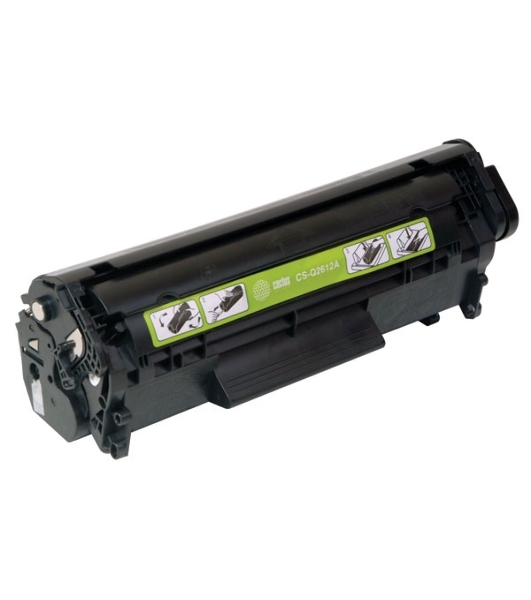 Картридж лазерный Cactus CS-Q2612AS (тип Q2612AS) черный (2000 стр.) для HP 1010/1012/1015/1018/1020/1020Plus/1022/3015/3020