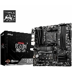 Материнская плата MSI B550M PRO-VDH, AM4, AMD B550, 4xDDR4, 4xSATA, 2xM.2, 1xPCI-E 4.0 x16, 2xPCI-E x1, 1xDP, 1xHDMI, 1xVGA, 1x 1Gb LAN, 2xUSB 2.0, 4xUSB 3.2 Gen 1, 3x3.5 мм, 7.1, Micro-ATX, фото 1